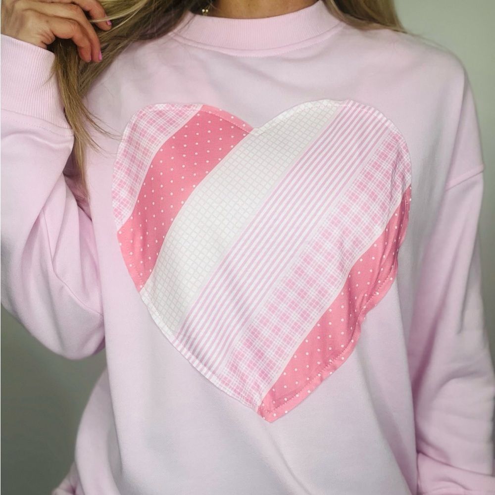 SweetHeart Patch Sweatshirt